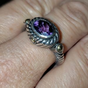 BJC Samuel Benham Amethyst Ring